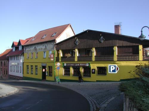 Gasthof Zum Baren Hotel Gernrode  Esterno foto